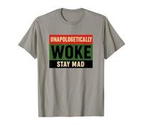 Despertó sin disculpas - Orgullo rojo negro verde Camiseta