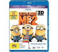 Despicable Me 2 (3D Blu-Ray/ Blu-Ray/ Ultraviolet) [Edizione: Australia] [Italia] [Blu-ray]