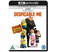 Despicable Me – Steve Carell – 4K UHD + Blu-ray – Edición Reino Unido (Italia)