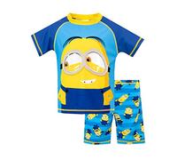 Despicable Me Bañador de Dos Piezas para niño Minions Multicolor 11-12 Años