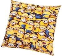 Despicable Me - Minions - almohada con grupo de felpa suave peluche en 36 x 36 cm - Cojín Minios Grupo, Hogar A partir de 4 años, A partir de 6 años