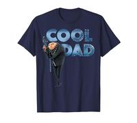 Despicable Me Minions GRU Cool Dad Camiseta, Hombre, Azul Marino, 5XL