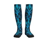 Despierta A Tu Dragón Interior Calcetines De Compresión Calcetines Altos Largos Elástico Medias Para Varicosas Atletismo Ciclismo Senderismo 1 Par 50Cm