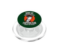 Despierta El capitalismo Exige tu Resistencia al Sacrificio del Arte PopSockets PopGrip para MagSafe