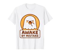 Despierta por Error | Humor Fantasma soñoliento Camiseta