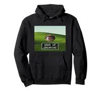 Despierta Soñando Glitch Eye Aesthetic Sudadera con Capucha