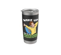 Despierta y sé un paisajista impresionante Cortacésped Paisajista Vaso térmico de acero inoxidable de doble pared