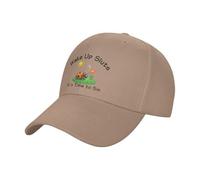 Despierta, zorras, es Hora de pecar. Gorra de béisbol Unisex Blanca con Estampado de sándwich.