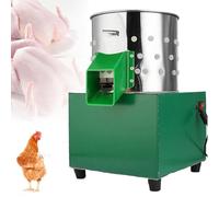 Desplumador de codorniz, pequeña máquina de desplumado de aves de corral con 80 dedos de goma, 550 RPM de alta eficiencia, máquina de desplumado de pavo de pollo de 60 W, para desplumar pollo y pato