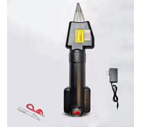 Desplumador de pollo eléctrico de mano, recargable, impermeable, dispositivo de desplumado de plumas de aves de corral con control de velocidad multieje y cabeza cónica de acero inoxidable para patos