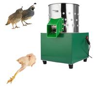 Desplumadora de aves de acero inoxidable, desplumadora de alta eficiencia for pollos, patos, pavos y codornices.