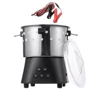 Desplumadora de codornices, desplumadora de pollo de acero inoxidable, mini máquina desplumadora de 15 W, máquina desplumadora eléctrica, eliminación rápida de plumas de 5000R/MIN, depilación de aves