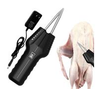 Desplumadora De Plumas De Pollo,Máquina Desplumadora Vpollos De Mano - Desplumadora Eléctrica Portátil Para Aves De Corral | Extractor De De Aves De Corral De Mano Con Ajuste De Dos Velocidades