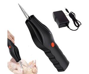 Desplumadora de pollos eléctrica rápida,Plumadora Depiladora pelo mano para pollo Máquina depilación rápida, equipo eléctrico procesamiento pat