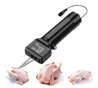 Desplumadora Eléctrica de Aves, 70W 12V Desplumadora 4,700 RPM Alta Velocidad Ayuda para la Muda Ideal para Pavos Pollos Patos Gansos y Aves