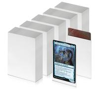 DESPOINA 500 Paquete Fundas Cartas Blancas, 66x91mm Perfect Fit Inner Card Sleeves para Cartas de Comercio y Pokemon, Fundas Protectoras para Cartas de Deportes, TCG Coleccionables