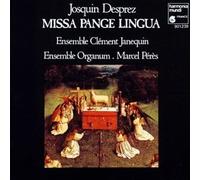 Desprez: Missa Pange Lingua /Ensemble Clement Janequin * Ensemble Organum * Peres by unknown (1992-02-12)