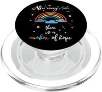 Después de Cada tormenta Hay un Arco Iris de Esperanza PopSockets PopGrip para MagSafe