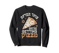 Después de Esto Estaban recibiendo Pizza Sudadera