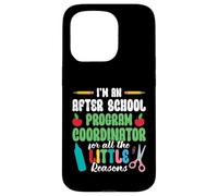 Después de la escuela razones después de la escuela Coordinador Carcasa para iPhone 15 Pro
