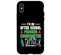 Después de la escuela razones después de la escuela Coordinador Carcasa para iPhone X/XS