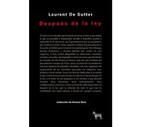 Después de la ley (SIN COLECCION)