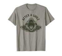 Después De Un Tiempo Cocodrilo Divertido Animal Gráfico Meme Camiseta