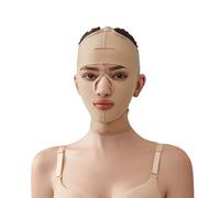 Después De Una Cirugía De Liposucción Cinturón Tonificante Facial Completo Prenda De Compresión Reutilizable para Cuello Y Barbilla(Skin,S)