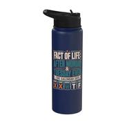 Después del lunes martes, incluso el calendario dice que WTF es divertido Stainless Steel Insulated Water Bottle