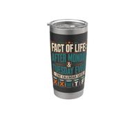 Después del lunes martes, incluso el calendario dice que WTF es divertido Vaso térmico de acero inoxidable de doble pared