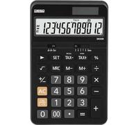 DESQ® Calculadora, Escuela, Pantalla de 2 líneas, 10 dígitos, OP, ./.R, < >