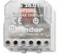 Desruptor para empotrar Finder 26.01.8.230.0000 1 NO (T) 230 V/AC 10 A 2500 VA 1 unid(s)