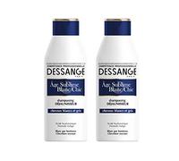 Dessange Champú Âge Sublime Blanc Chic Déjaunisseur Blanco y Gris 250 ml - Juego de 2