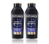 DESSANGE Champú de queratina Morphose reparador de cabello dañado, 2 x 280 ml