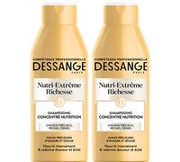 Dessange - nutri-extrême riqueza Champú para cabello rêches, muy desséchés o Ternes - 250 ml - juego de 2