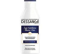 Dessange Champú Âge Sublime Blanc Chic Déjaunisseur Blanco y Gris 250 ml - Juego de 2