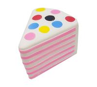 Dessert Food Squish, Calming Sensory Toys, Cake Shape Fidget with Slow Rebound Feature, Thermoplastic Rubber Squeeze Toys, Sensory Squeeze with Lightweight Design, Stress Relief Toy for Commuting