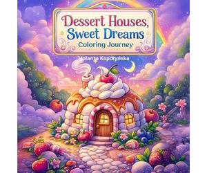 Dessert Houses, Sweet Dreams, A Cozy & Magical Coloring Adventure: A Cozy & Magical Coloring Adventure Through Sweet Little Cottage Worlds