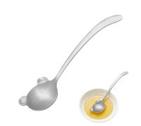 Dessert Spoons - Panda Stainless Steel Serving Utensils, Cute Polished Tea Spoon Set, Durable Reusable Flatware for Elegant Table Presentation | Kitchen Home Hotel Dinner Restaurant