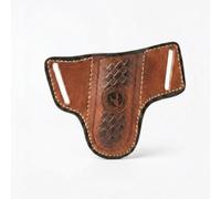 Dessi Funda de cuero italiano hecha a mano con cordón de 45 pulgadas, cinturón y cuello, bolsa multiherramienta EDC, forro de franela, se adapta a Leatherman Skeletool Wingman Sidekick, cuchillos