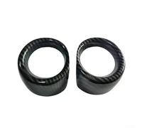 Destaca entre la multitud con fibra de carbono frontal niebla luz marco Trim para XV 1315 Material superior