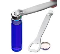 Destapador De Chapas | Utensilio Para Cocina En Acero Inoxidable - Abrelatas Manual Para Latas De Refresco - Para Cocina Bar Hogar Apartamento Pub Jardín Barbacoa Fiesta Camping Picnic Reuniones Con