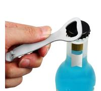 Destapador De Chapas - Utensilio Para Cocina En Acero Inoxidable - Abridor Manual de Latas de Cerveza | Para Cocina Apartamento Restaurante Bar Barbacoa Camping Picnic Y Reuniones