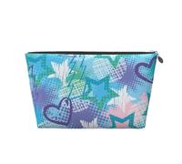 Destello de Estrellas de Rock, Bolsa de artículos de tocador Bolsa de Maquillaje Bolsa de cosméticos Bolsa de artículos de tocador de Viaje portátil