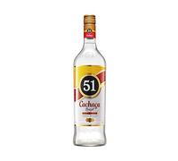 DESTILADO DE CAÑA DE AZÚCAR CACHACA 51 1L (1 BOTELLA)
