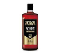 Destileria Acha - Pacharán Atxa Etiqueta Negra Licor - botella de 700 ml