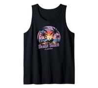 Destin Beach Florida Vacation Caribbean Tropical Summer Camiseta sin Mangas
