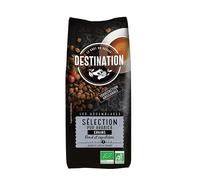 Destination - Café Ecológico en Grano - 1 kg - Café de Especialidad 100% Pur Arábica - Café Orgnánico - Tostado Artesanalmente - Ideal solo o con leche - Intensidad Alta