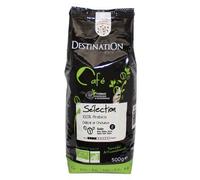 Destination - Café Ecológico en Grano - 500 g - Café de Especialidad 100% Pur Arábica - Café Orgánico - Tostado Artesanalmente - Ideal solo o con leche - Intensidad Alta