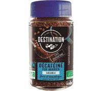 Destination Café Soluble 100% Arábica Descafeinado Bio 100 g